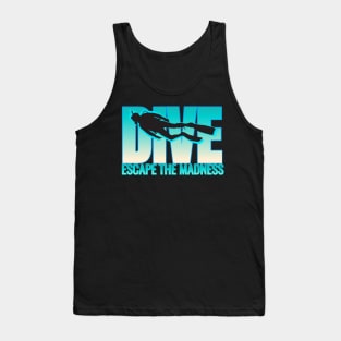 Scuba diving t-shirt design Tank Top